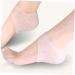 minkissy 3 Pairs Silicone Socks for Dry feet Silicone Heel Sleeves Sock Heel Protectors high Heel Sleeve Shoe Filler Foot moisturizing Socks Heel Support Foot Socks Comfortable White - Buy Online on GoSupps.com