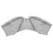 Double Shoulder Shoulder Brace Support Brace Pain Relief Compression Shoulder Warm Wrap Protector Warm Shoulder Brace Winter Warm Shoulder Pads for Women and Men(L)