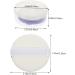 VINTORKY 5 Sets Puff Cushion Foundation Face Tools Makeup Applicators Sponges Ultra Body Puff Puffs Hydrophilic Non-latex Absorb Water Purple Loose Powder Puff Miss - Buy Online on GoSupps.com