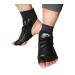 Baselay Taekwondo Foot Protector, WTF Approved Training Boxing Martial Arts Boxing Punch Bag Sparring Muay Thai Kung Fu Feet Protector TKD KTA Foot Gear Support for Men Women Kids Black Large