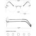 Koosufa Titan Roundless Reading Glasses | Ultra-Light Frameless Blue Light Filter | Anti-Fatigue Eyewear for Men & Women | Multiple Magnification Options - Buy Online on GoSupps.com