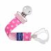 Chicco Pink Pacifier Strap for Girls - Stylish & Secure Baby Accessory | International Shipping Available - Buy Online on GoSupps.com