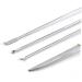 Stainless Steel Ear Tool Set - Long Handle Ear Pick, Scoop, Spoon - Silver Ear Suit Set - Buy Online on GoSupps.com