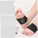 FRCOLOR Arch Support Sleeves for Flatfoot | TPE Insoles for Comfort | Outdoor Foot Support for Men & Women | 1 Pair Black (11.6x6cm - Buy Online on GoSupps.com