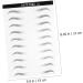 NOLITOY 2 Sheets 6d Eyebrow Sticker Brow Tatoo Eyebrow Makeup Tools Eyebrow Stickers Patch Artificial 3d - Buy Online on GoSupps.com