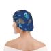 Manatee Printed Shower Cap | Waterproof Bath Cap for Women, Men, Boys & Girls | Reusable Spa Salon Cap - Buy Online on GoSupps.com