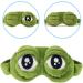 Shop 3D Sleep Mask - Funny Frog Eye Masks for Kids & Adults | Perfect Gift for Better Sleep - Buy Online on GoSupps.com