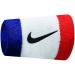 Nike Swoosh DOUBLEWIDE Wristbands - Habanero Red/Black | OSFM - Buy Online on GoSupps.com