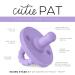Ryan & Rose Cutie PAT Pacifier Teether Stage 1 - Orchid - Buy Online on GoSupps.com