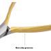 Cuticle Trimmer Toe Nail Clipper Pedicure Manicure Nail Tools Stainless Steel Material for Trim Nail Groove and Ingrown Nails (Gold) - Buy Online on GoSupps.com