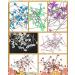 CalCastle Crystal Diamante Floral Craft Bouquet Bling Pins - 100 pcs/Box (Red) - Buy Online on GoSupps.com