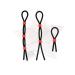 Relax black wide range of applications durable and soft silicone 3 piece of flexibility easy to wear happy accessories