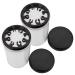 Zerodeko 2pcs Pencil Bottle Pen Washing Cup Artist Brush Holder Multifunctional Paint Brush Cleaner Multi-Functional Artist Brush Washer Paint Water Cup Organizer Portable Plastic