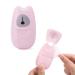 KISEER 1 Boxs (50 Sheets) Mini Portable Travel Soap Paper Sheets Disposable Hand Washing Bath Scented Paper Soap for Outdoor, Camping Hiking (Pink) 50 Sheet Pink