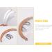 Gogogmee 1 set Shape Measuring Ruler Shaping Measure Tool Horizontal Eyebrow Line Mapping Shaper Bow Level - Buy Online on GoSupps.com