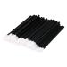 FRCOLOR 150pcs Disposable Lipstick Glossy Lip Wand Lip Scrubber Lipstick Wands Applicator Lip Gloss Wands Lipstick Gloss Wands Applicator Makeup Applicators Eyeliner Brush Make up 10cm*1cm*1cm 150pcs Lip Brushes Black