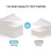 Baluue Aromatherapy Essential Oil Perfume Test Strips - White Blank Paper Fragrance Tester Cards (2 Bags) | Aromatherapy Test Smelling Strips for Scents | Aroma Diffuser Accessories - Buy Online on GoSupps.com