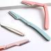 4 PCS Face Razors for Women Dermaplaning Blades for Face Eyebrow Razor Shaper Lady Face Shavers for Women Facial Hair Peach Fuzz Remover