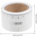 NOLITOY 50pcs Professional Eyebrow Mapper Measuring Eyebrow Line Eyebrow Trimming Sticker - Buy Online on GoSupps.com