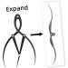 Gogogmee Metal Eyebrow Ruler Eyebrow Tools Stainless Steel Ruler for Eyebrow Positioning Ruler Curve - Buy Online on GoSupps.com