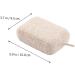 Zerodeko 2pcs Moisturizing Loofah Bath Balls - Exfoliating Sponge for Kids & Adults - Ideal Shower Pouf & Back Scrubber - Beige 1 Count - Buy Online on GoSupps.com