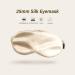 THXSILK 100% 25 Momme Pure Mulberry Silk Sleep Mask - Super Smooth Cooling Eye Mask for Women/Men/Kids - Blackout Eye Cover with Wide Head Strap - Champagne - Buy Online on GoSupps.com
