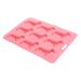 Milisten 2pcs Puppy Candy Molds De Silicona para Gelatinas Molde De Silicona para Resina Silicone Chocolate Mold Silicone Candy Mold Chocolate Molds Silica Gel Baking Supplies Cookie Pink 23X16CM