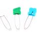 Diaper Bracket - Practical Accessories for Safe Diapering | Colorful Plastic Head Safety Needle (6 Animal Head Colors) - International Shipping Available - Buy Online on GoSupps.com