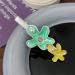 Limtula Women Girls Hair Pin Cute Side Clip Metal Duckbill Flower/Decorative Hairpin for Thick Hair Thin Hair Green 3681 - Buy Online on GoSupps.com