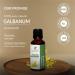 Galbanum Oil 15 ML | 100% Pure Natural Therapeutic Grade Ferula Galbaniflua Essential Oil - Uncut & Undiluted - Buy Online on GoSupps.com