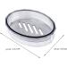 1pc Box Soap Box Decorative Soap Rack Bottle Brush Restaurant Tables Travel Soap Case Soap Container Creative Soap Draining Dish Soap Storage Rack Pcdg Storage Box Large Grey 13.3X9cm - Buy Online on GoSupps.com