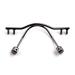 10 pieces stainless steel-glasses nose holders borderless glasses nose holders glasses accessories for the glasses repair (color: gun)