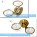 NBXINSLF Reptile Feeding Bowl Gecko Transparent Feeding Basin Reptile Food Bowl Water Dish for Reptiles Food and Water Feeding - Buy Online on GoSupps.com