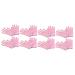 minkissy 8 Pairs Moisturizing Gloves Gels Hand Cover Essential Oil Mittens Touch Screen Gloves Gels Gloves Dry Cracked Gloves Dry Hands Touchscreen Gloves Polyester Cosmetic Miss Pink Spa