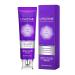 Purple Toothpaste Brightens Teeth Reduces Visible Stains Enhances Clean and Translucent Feel Freshens Breath and Maintains Healthy Gums and Enamel(3pcs)