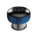 Electric cupping massage device rechargeable 6/12 gang Professional intelligent cupping therapy portable cockroach for home office and travel (12 gear blue)