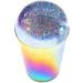 Nail Art Stamper with Nail Scraper Holographic Head Rainbow Handle Clear Silicone Stamper Jelly Stamper Scraper Transfer Manicure Tool - Buy Online on GoSupps.com