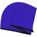 Quick-Dry Hair Towel Wrap - Dark Blue Turban with Button for Effortless Hair Drying | International Shipping Available - Buy Online on GoSupps.com