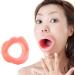 Lips Trainer Silicone Rubber Facial Mouth Muscle Tightener Face Lifting Beauty Tool Lips Trainer - Buy Online on GoSupps.com