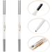 FOYTOKI 2pcs Brown Eyebrow Pencil Makeup Pencils Waterproof Eyebrow Pen Abs (shell) Cosmetic Tool - Buy Online on GoSupps.com