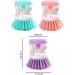 Dajidafu PP Cookware Brush Nonslip Replacement Detachable Washable Ergonomic Dish Bowl Cleaning Brushes Tool Accessories Green - Buy Online on GoSupps.com
