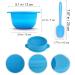 Spare Silicone Bowl & Spatula Kit for Wax Warmer - Nonstick, Easy Clean, Reusable Accessories for Hair Removal Waxing - Buy Online on GoSupps.com