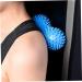 Stingy Spiked Massage Ball - Peanut Shape Hand & Foot Device for Deep Muscle Relaxation - 2 Pack Blue - Buy Online on GoSupps.com