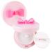 peach and   Baby Kids Sun Cushion SPF50+ PA+++ 15g | Travel Size Sunscreen Cushion Compact for Sensitive Skin  Damaged Skin (Pink Ribbon)