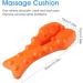 Cliunt Relief Trapezius Stretcher & Trigger Point Massage Device - Upper Back & Neck Pillow for Relaxation - Orange - Buy Online on GoSupps.com