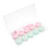 Homsfou 1 Set-Box Contact lens container Contact Lenses Case-Organizer Contact Linse Foundation Cliphalter Fuckettes-Kit Eye Care Care Considerment Accessories Suite