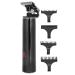 Hair Trimmer Waterproof Electric Trimmer USB Charging for Home for Hair Salon(Black)