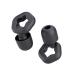 Noise-canceling Earplugs - Soft Earplugs for Sleeping Swimming - Reusable and Easy to Clean Ultimate Noise Isolation Enjoy Quiet Moments(Black)