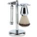 Backbayia Shaving Set - Premium Manual Shaving Brush for Barbers & Hair Salons | International Shipping Available - Buy Online on GoSupps.com