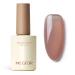 MEGIOR Jelly Brown Gel Nail Polish 15ML Dusty Rose Gel Polish 1PC Nail Polish Gel Soak Off UV Gel Polish Translucent Color Neutral Gel Polish for Nail Art Manicure DIY at Home